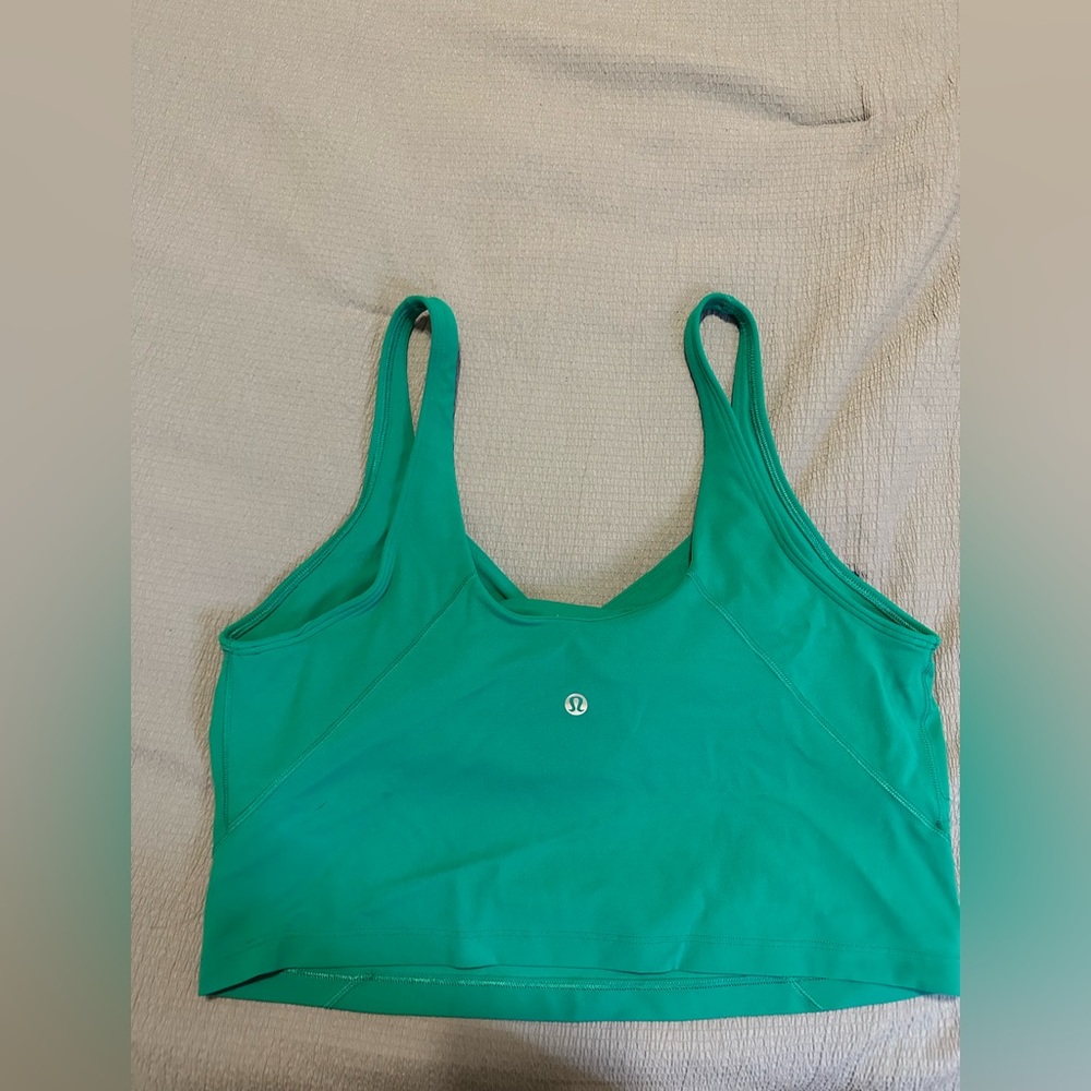 Lululemon athletica align tank top size 14 MALDIVES GREEN
